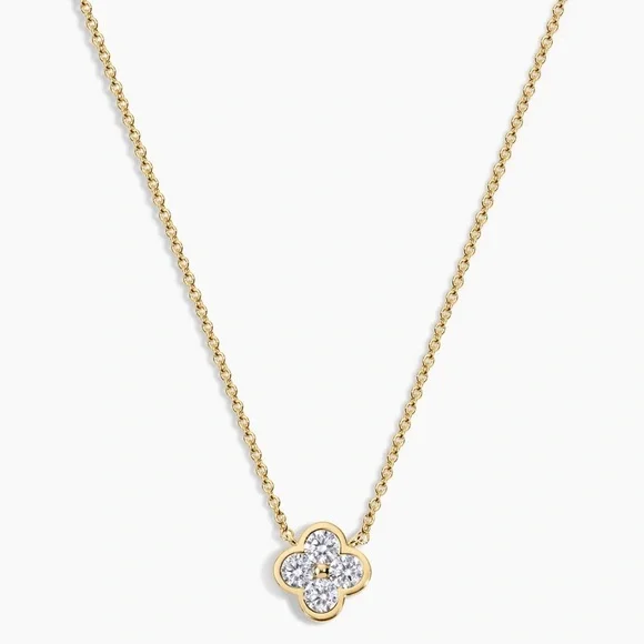 NWT Electric Picks Camilla Necklace 14K Gold Plated 16” 2” Extender 0.3” Charm - Picture 1 of 3